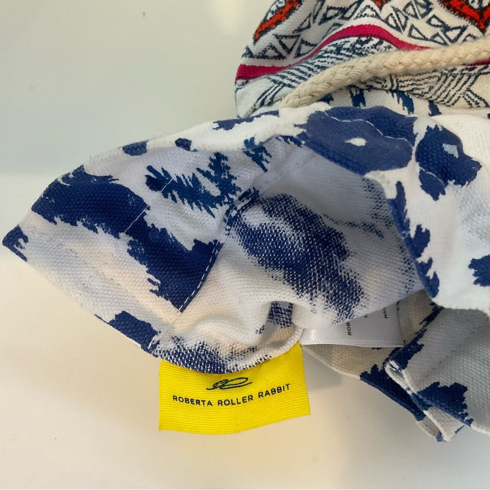 Original Roberta Roller Rabbit Drawstring Bag And… - image 7